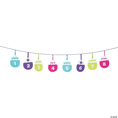 Easter Egg Countdown Garland