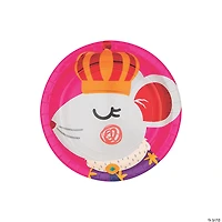 Nutcracker Party Mouse King Paper Dessert Plates - 8 Ct.