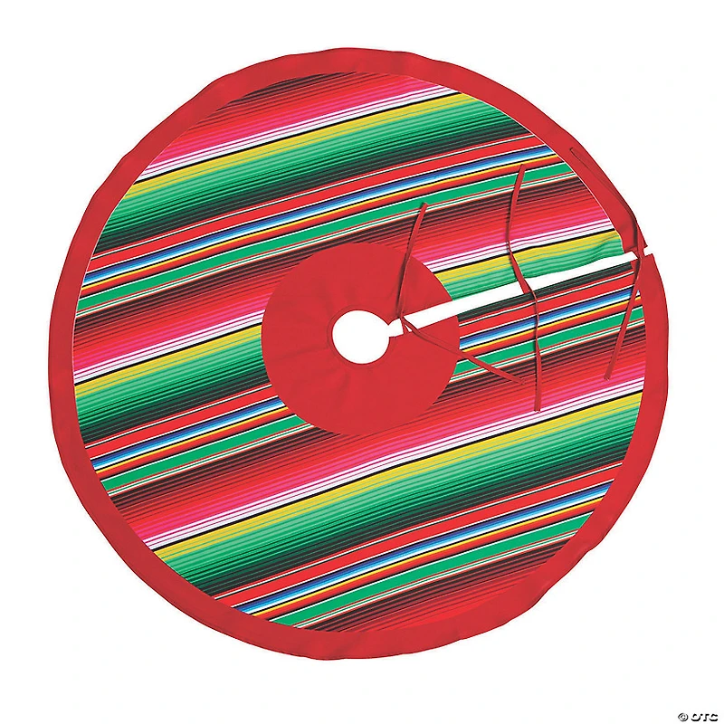 Fiesta Christmas Sarape Tree Skirt