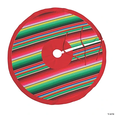 Fiesta Christmas Sarape Tree Skirt
