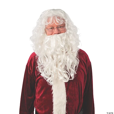Deluxe Santa Wig & Beard Set - 2 Pc.