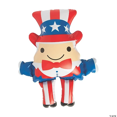 Inflatable Patriotic Uncle Sam - 12 Pc.