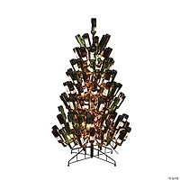 Vickerman 4' x 30" Black Wine Bottle Tree