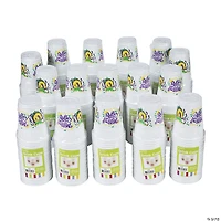 16 oz. Bulk 400 Ct. Mardi Gras Jester's Cap & Confetti Disposable Plastic Cups