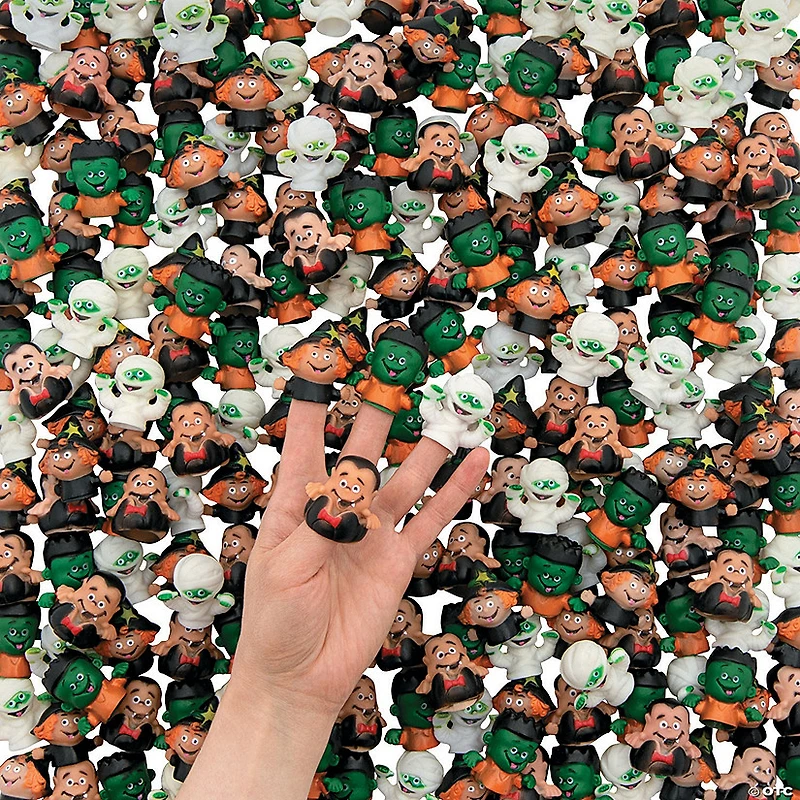 Bulk 240 Pc. Halloween Character Finger Puppets