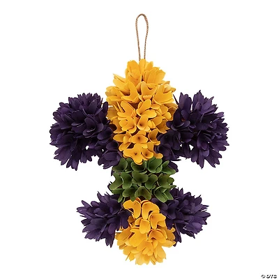 Fleur de Lis-Shaped Wreath