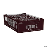 HERSHEY'S Full Size Milk Chocolate Bar, 1.55 oz, 36 Count