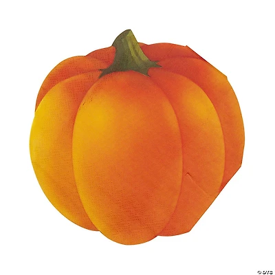 Halloween Pumpkin Party Luncheon Napkins - 16 Pc.