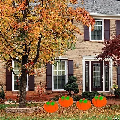 17" x 15 1/4" Pumpkin Yard Signs - 4 Pc.