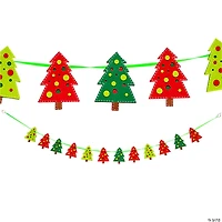 Felt Christmas Tree Garland