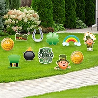 St. Patrick’s Day Icon Yard Sign Set
