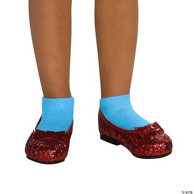 Girl's Deluxe Wizard of Oz™ Dorothy Red Sequin Shoes