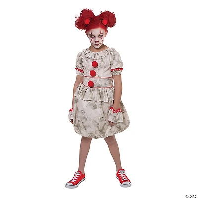 Girl's Dancing Clown Costume