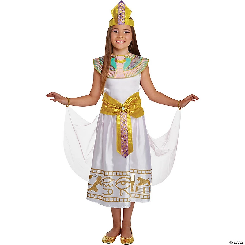 Girl's Colorful Cleo Costume