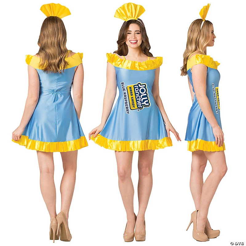 Women's Black Raspberry Jolly Rancher® Candy Dress Costume