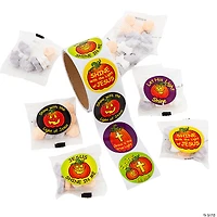Christian Pumpkin Halloween Candy Handout Kit for 57