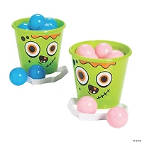 Zombie Bucket Toss Game - 14 Pc.
