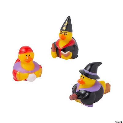 Halloween Witchcraft Rubber Ducks - 12 Pc.