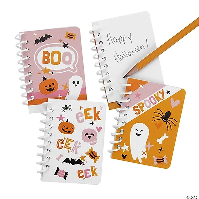 Spooky Fun Halloween Spiral Notepads - 24 Pc.