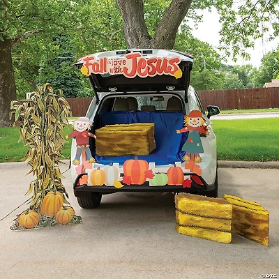 Religious Scarecrow Trunk-or-Treat Decorating Kit - 22 Pc.