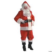 Adults Plush Rental Quality Santa Suit