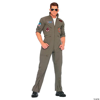 Men's Top Gun Jumpsuit Costume