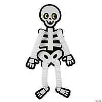 Skeleton Honeycomb Hanging Decorations - 4 Pc.