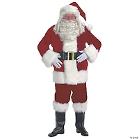 Men's Deluxe Velvet Santa Suit Costume