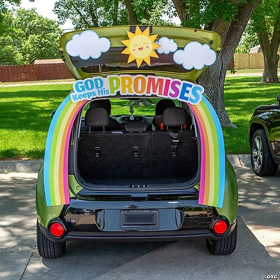 Value God Keeps His Promises Rainbow Trunk-or-Treat Decorating Kit - 7 Pc.