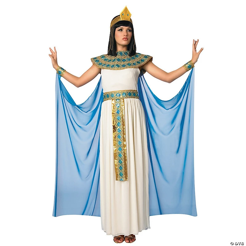 Women’s Blue & White Cleopatra Costume