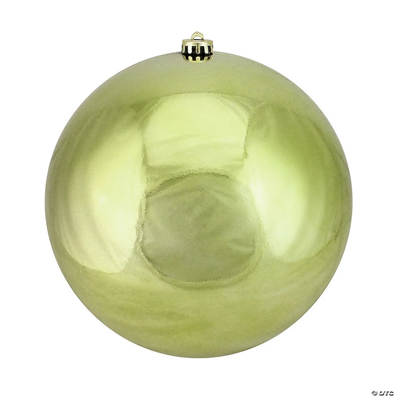 Northlight Shiny Kiwi Green Shatterproof Christmas Ball Ornament 10" (250mm)