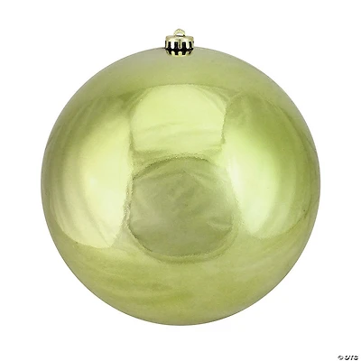Northlight Shiny Kiwi Green Shatterproof Christmas Ball Ornament 10" (250mm)