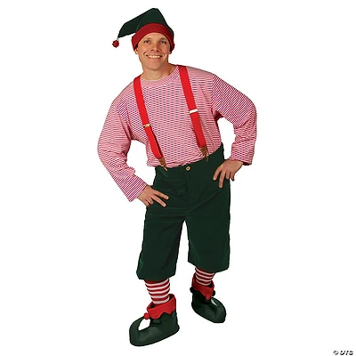 Adults Work Shop Elf Costume