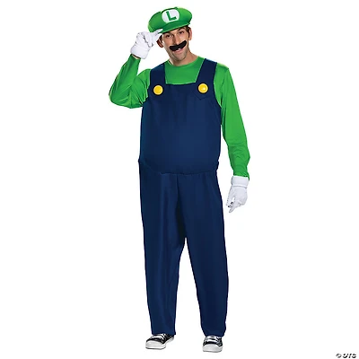 Adults Deluxe Super Mario Bros.™ Luigi Costume