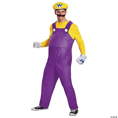 Adults Deluxe Super Mario Bros.™ Wario Costume