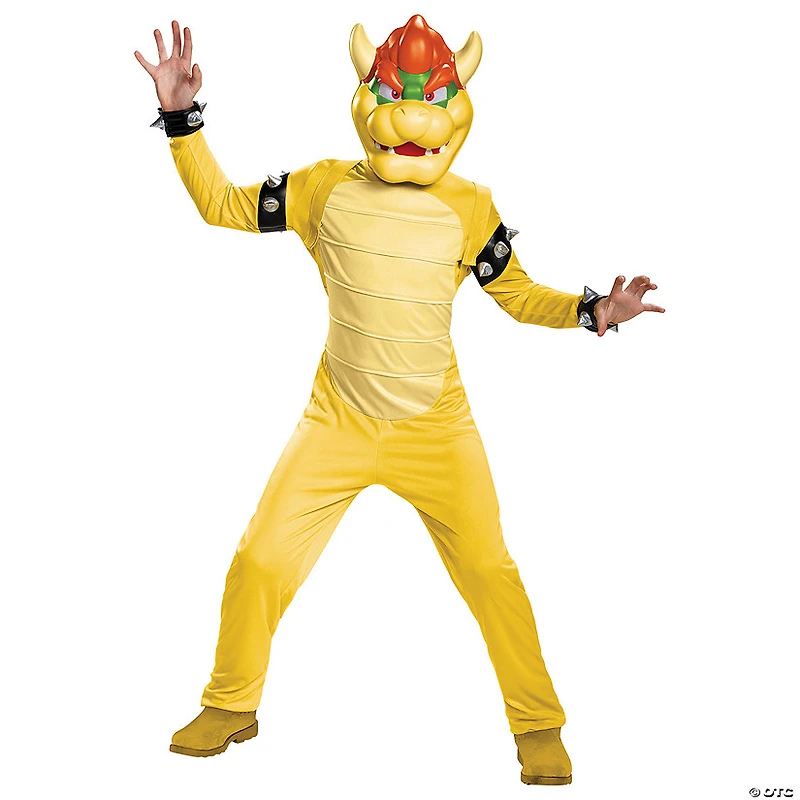 Kids Deluxe Super Mario Bros.™ Bowser Jumpsuit Costume
