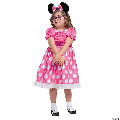 Kids Pink Disney Minnie Mouse Adaptive Costume