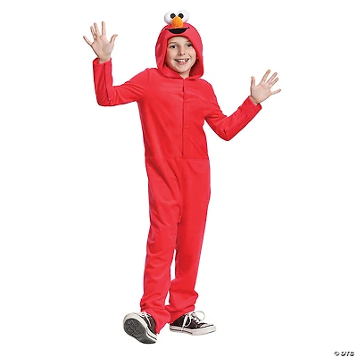Kids Adaptive Sesame Street® Elmo Jumpsuit Costume