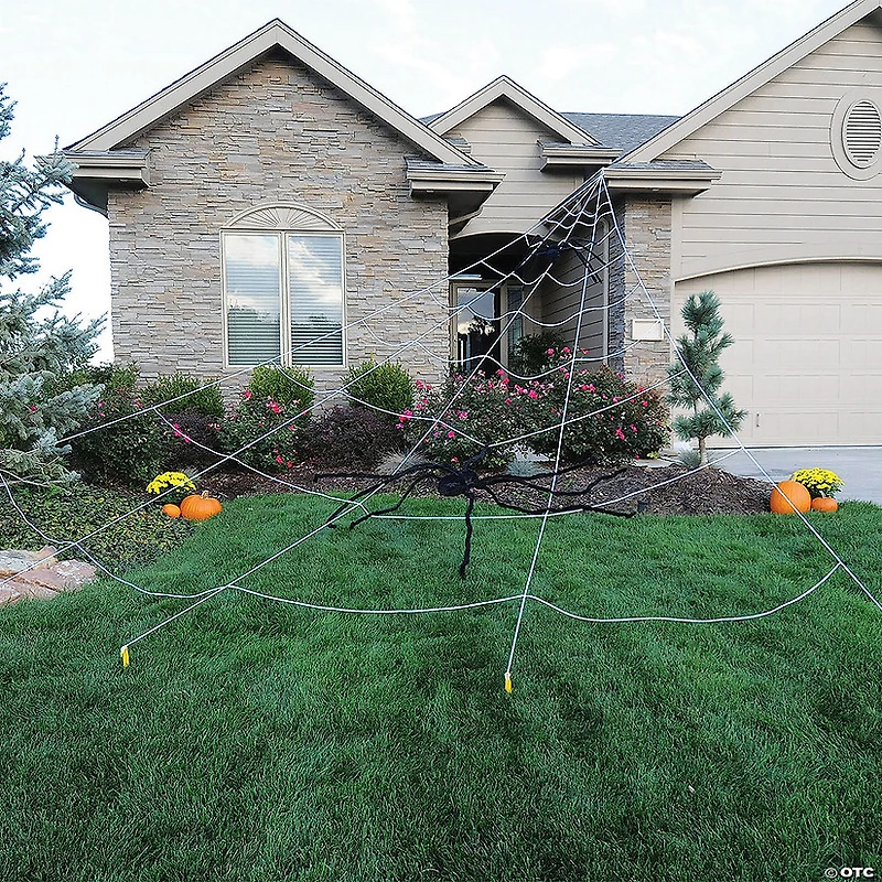 Spider Yard Web Light-Up LED