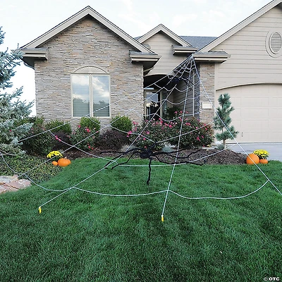 Spider Yard Web Light-Up LED