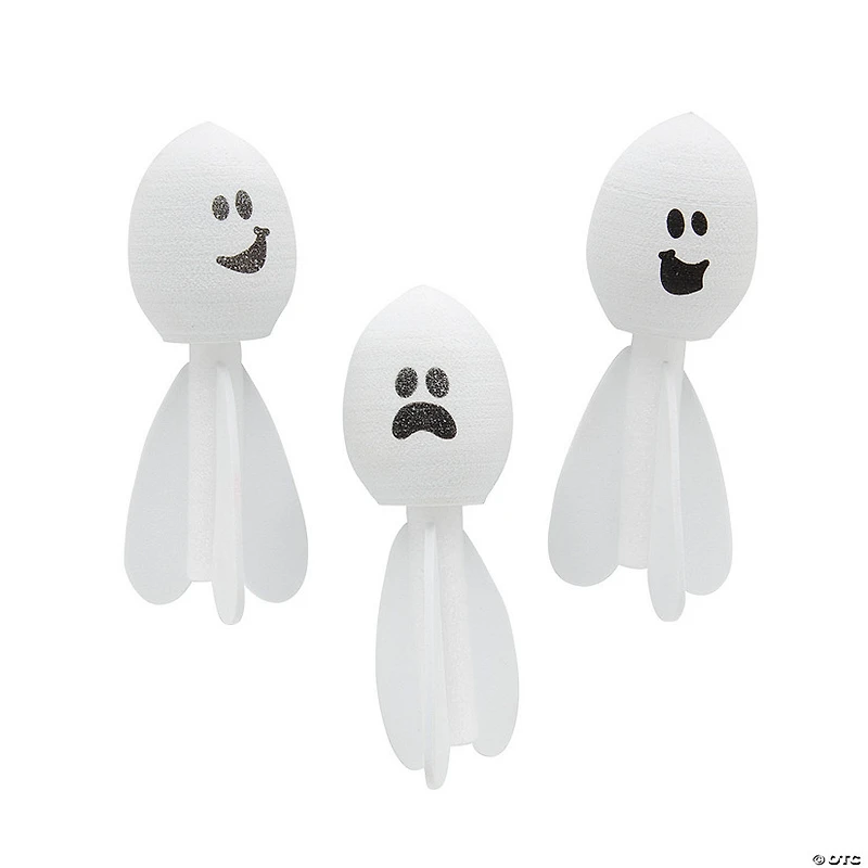 Mini Halloween Ghost White Foam Missiles