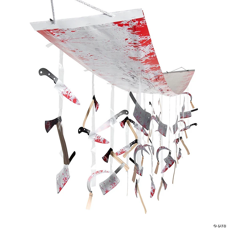 12 Ft. x 12 1/2" Halloween Horror Party Bloody Hanging Ceiling Decoration