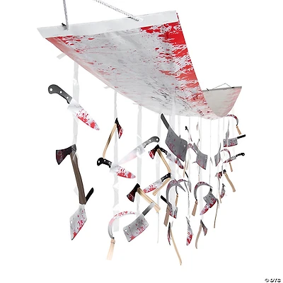 12 Ft. x 12 1/2" Halloween Horror Party Bloody Hanging Ceiling Decoration