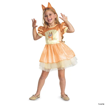 Toddler Girl's Classic Bluey™ Bingo Dress Costume