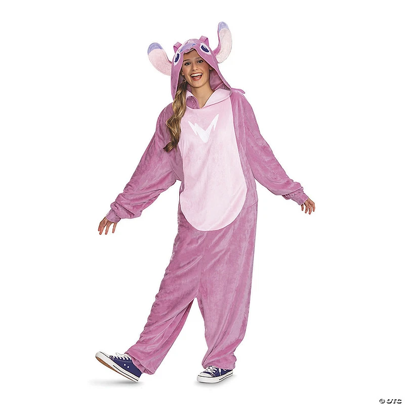 Adults Disney's Lilo & Stitch Angel Jumpsuit Costume