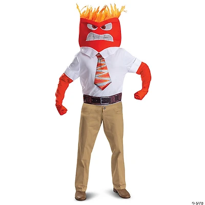 Men’s Disney/Pixar Inside Out 2 Red Anger Costume Kit
