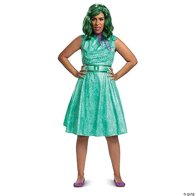 Women’s Classic Disney/Pixar Inside Out 2 Green Disgust Costume