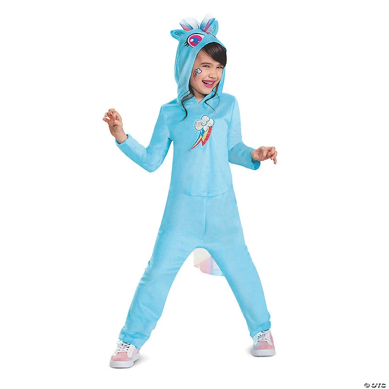 Kids My Little Pony™ Rainbow Dash Hooded Jumpsuit Costume