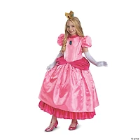 Girl's Elevated Super Mario Bros™ Princess Peach Costume