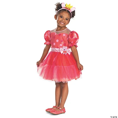 Toddler Peppa Pig™ 20th Anniversary Peppa Pig Dress Costume